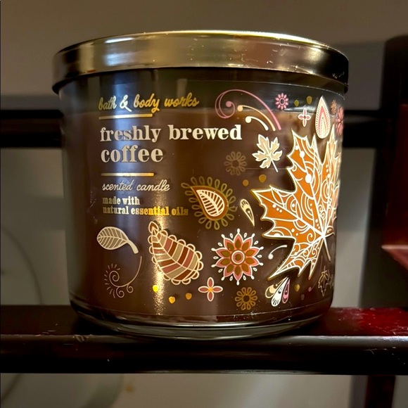 Bath & Body Works Other - Bath & Body Works Freshly Brewed Coffee 3 Wick Candle